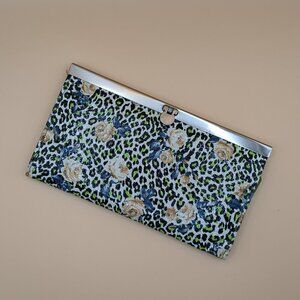 Faux Leather Clutch Wallet Colorful